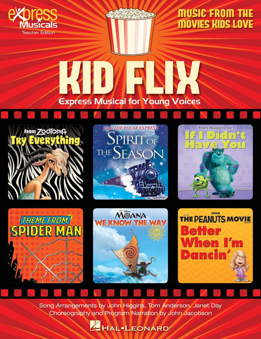 Kid Flix: Music from the Movies Kids Love Express Musical for Young Voices | 小雅音樂 Hsiaoya Music