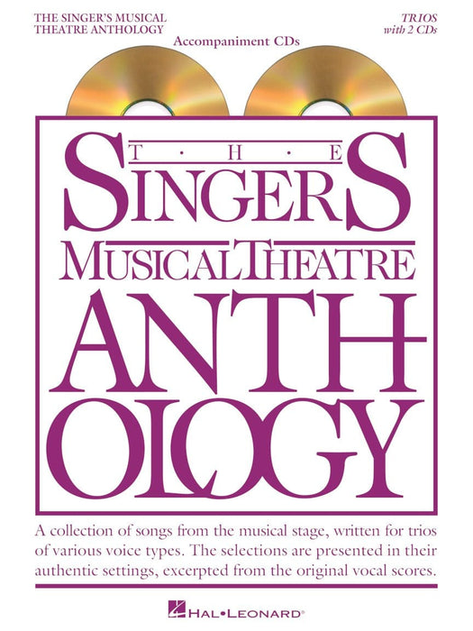 Singer's Musical Theatre Anthology - Trios Accompaniment CDs for Corresponding Songbook 三重奏 伴奏 | 小雅音樂 Hsiaoya Music