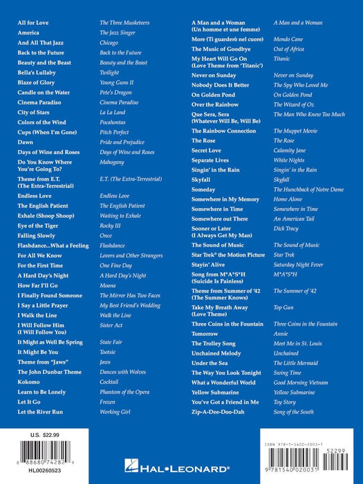 The Big Book of Movie Music - 3rd Edition 電影音樂 | 小雅音樂 Hsiaoya Music