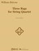 Three Rags for String Quartet Score and Parts 弦樂四重奏 | 小雅音樂 Hsiaoya Music