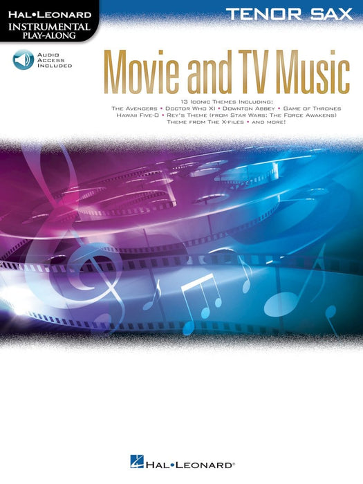 Movie and TV Music for Tenor Sax Instrumental Play-Along® Series | 小雅音樂 Hsiaoya Music