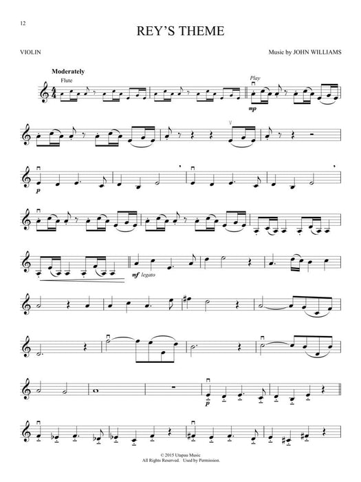 Movie and TV Music for Violin Instrumental Play-Along® Series 小提琴 | 小雅音樂 Hsiaoya Music