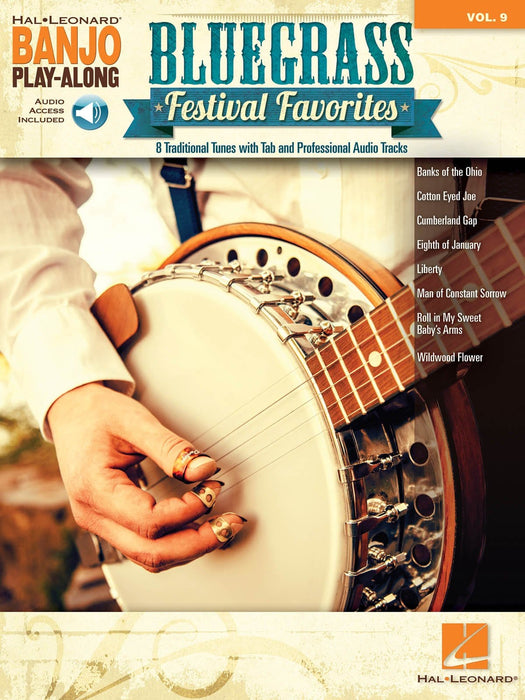Bluegrass Festival Favorites Banjo Play-Along Volume 9 | 小雅音樂 Hsiaoya Music