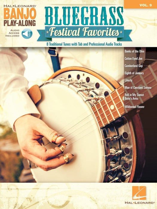 Bluegrass Festival Favorites Banjo Play-Along Volume 9 | 小雅音樂 Hsiaoya Music