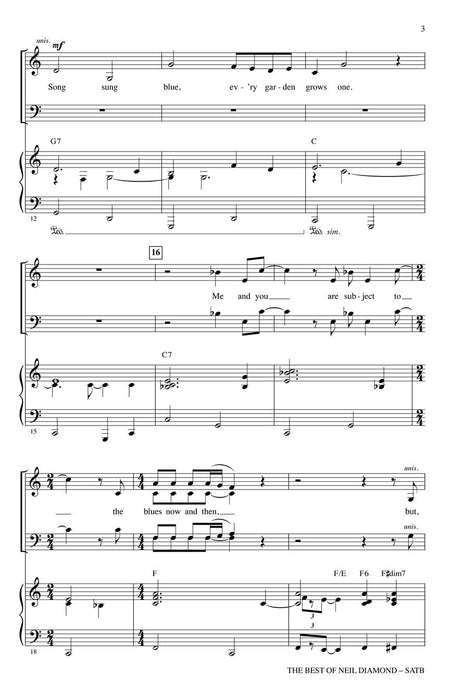 The Best of Neil Diamond (Choral Medley) 合唱 組合曲 | 小雅音樂 Hsiaoya Music