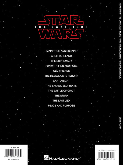 Star Wars: The Last Jedi Music from the Motion Picture Soundtrack | 小雅音樂 Hsiaoya Music