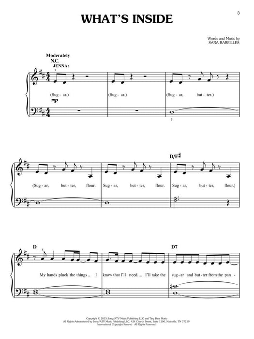 Waitress - Easy Piano Selections The Irresistible New Broadway Musical 鋼琴 百老匯 | 小雅音樂 Hsiaoya Music