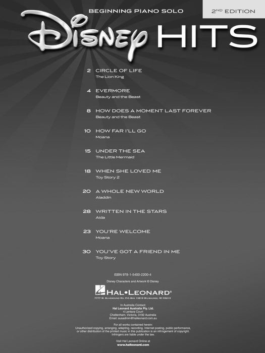 Disney Hits - 2nd Edition | 小雅音樂 Hsiaoya Music