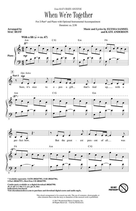 When We're Together from Olaf's Frozen Adventure | 小雅音樂 Hsiaoya Music