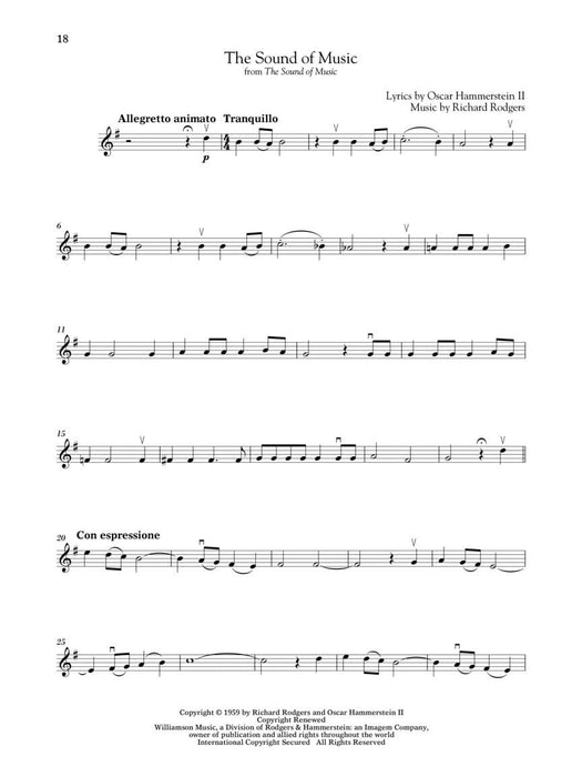 Broadway Songs for Classical Players - Violin and Piano With online audio of piano accompaniments 百老匯 古典 小提琴 鋼琴 伴奏 | 小雅音樂 Hsiaoya Music