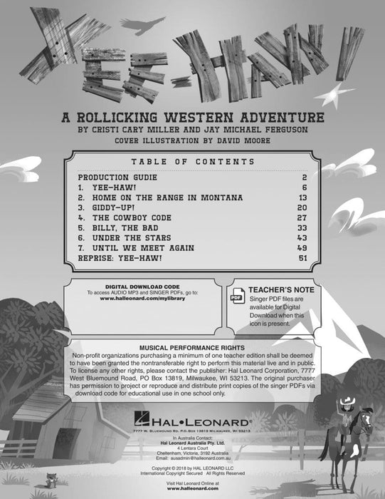 Yee-Haw! A Rollicking Western Adventure | 小雅音樂 Hsiaoya Music