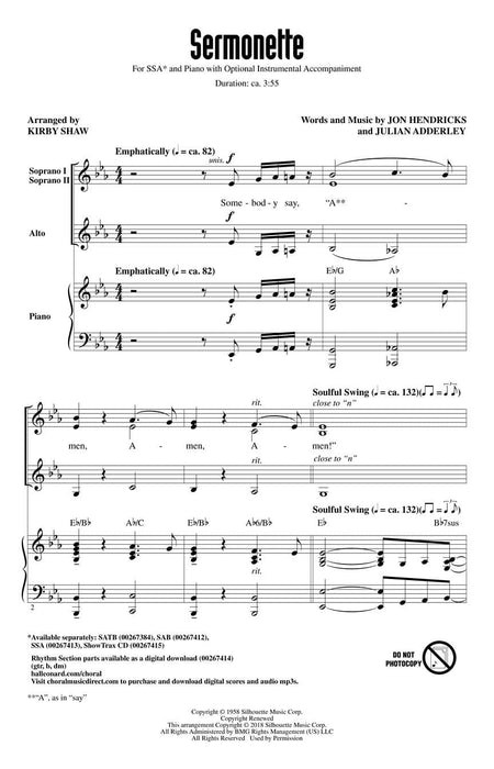 Sermonette | 小雅音樂 Hsiaoya Music