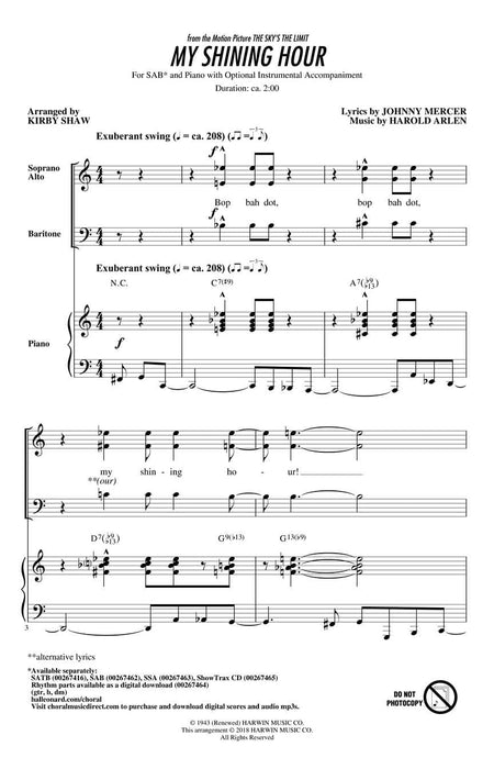 My Shining Hour from The Sky's the Limit | 小雅音樂 Hsiaoya Music