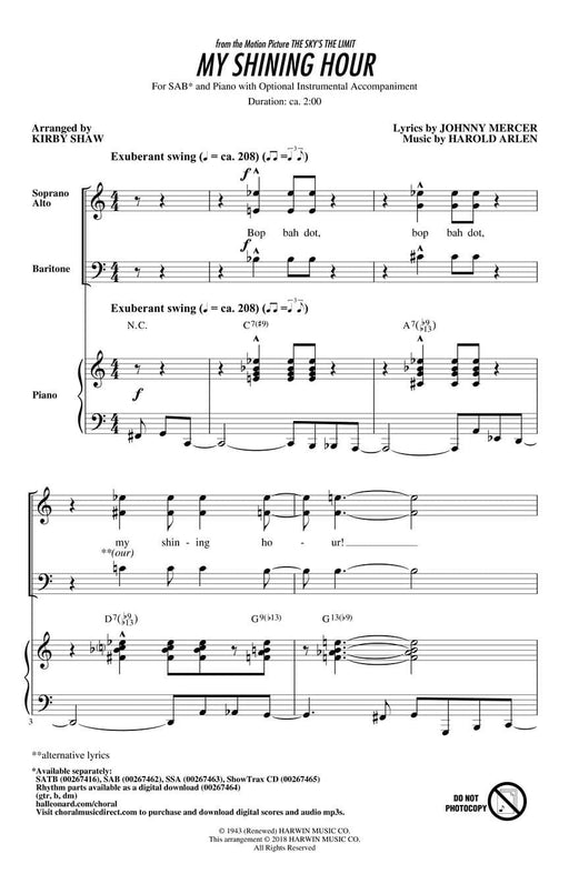 My Shining Hour from The Sky's the Limit | 小雅音樂 Hsiaoya Music