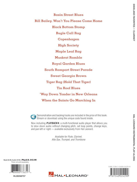 Dixieland Favorites Clarinet 迪克西蘭爵士樂 豎笛 | 小雅音樂 Hsiaoya Music