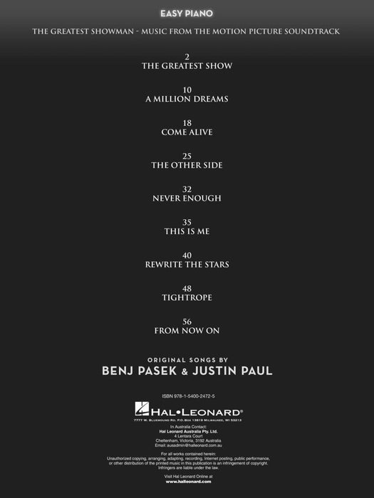 The Greatest Showman Music from the Motion Picture Soundtrack | 小雅音樂 Hsiaoya Music