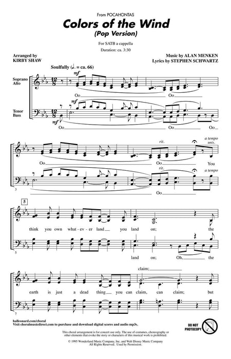 Colors of the Wind (Pop Version) from Pocahontas 管樂 | 小雅音樂 Hsiaoya Music