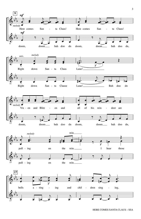 Here Comes Santa Claus (Right Down Santa Claus Lane) | 小雅音樂 Hsiaoya Music