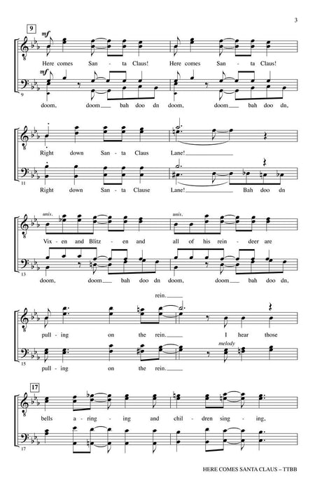 Here Comes Santa Claus (Right Down Santa Claus Lane) | 小雅音樂 Hsiaoya Music