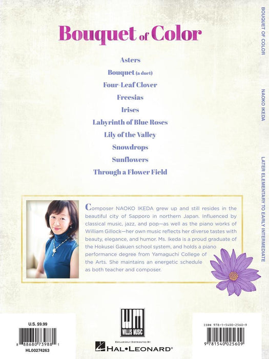 Bouquet of Color 10 Original Piano Pieces Inspired by Flowers 鋼琴 小品 | 小雅音樂 Hsiaoya Music