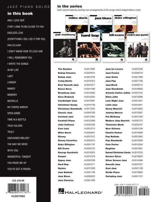 Pop Ballads Jazz Piano Solos Series Volume 56 敘事曲 爵士音樂鋼琴 獨奏 | 小雅音樂 Hsiaoya Music