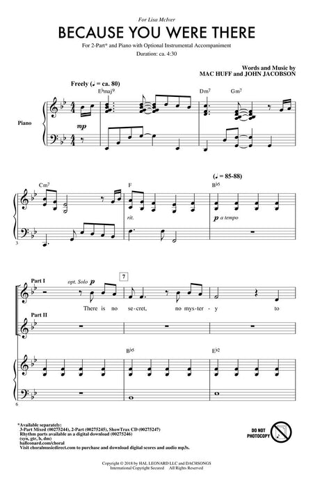 Because You Were There | 小雅音樂 Hsiaoya Music