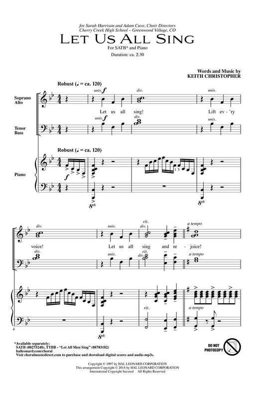 Let Us All Sing | 小雅音樂 Hsiaoya Music