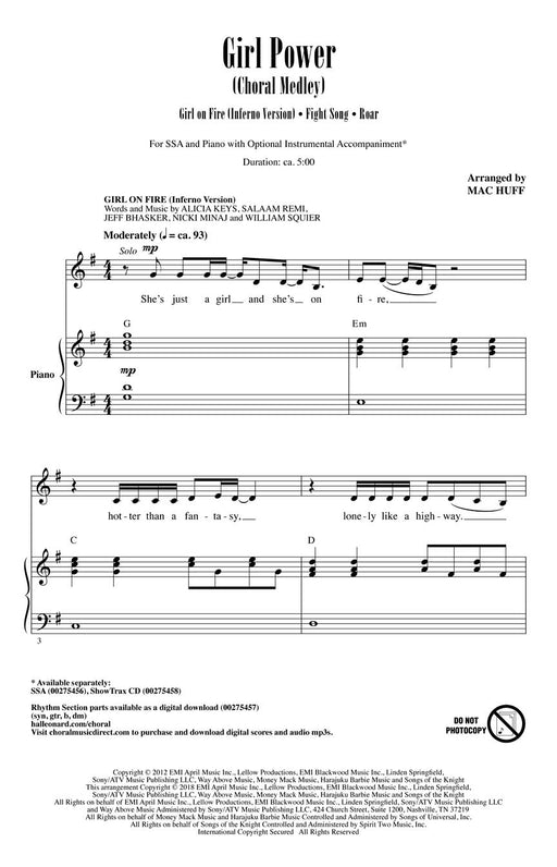 Girl Power (Choral Medley) 合唱 組合曲 | 小雅音樂 Hsiaoya Music