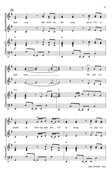 Girl Power (Choral Medley) 合唱 組合曲 | 小雅音樂 Hsiaoya Music