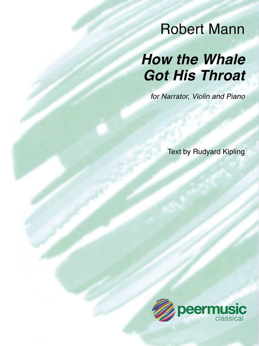 How the Whale Got His Throat for Narrator, Violin, and Piano (2 Scores and Violin Part) 小提琴 小提琴(含鋼琴伴奏) | 小雅音樂 Hsiaoya Music