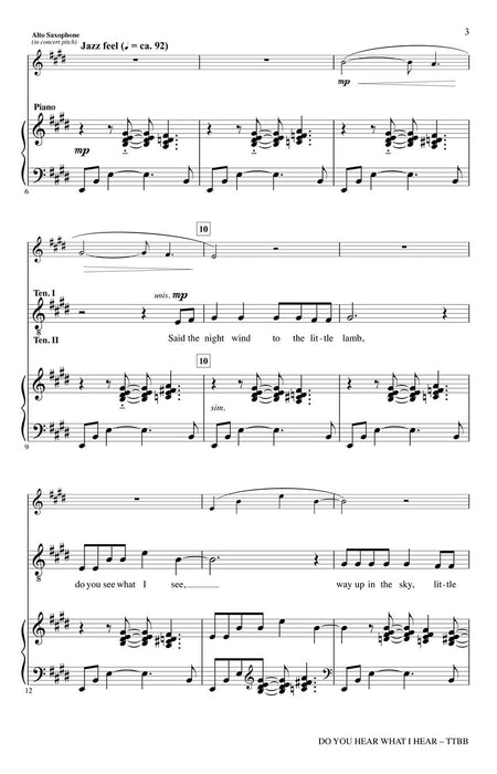 Do You Hear What I Hear | 小雅音樂 Hsiaoya Music