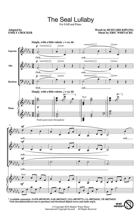 The Seal Lullaby 搖籃曲 | 小雅音樂 Hsiaoya Music