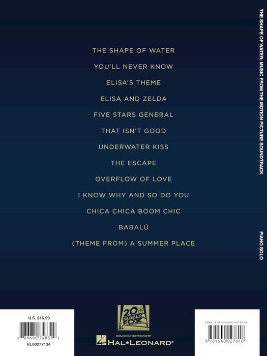 The Shape of Water Music from the Motion Picture Soundtrack 水上音樂 | 小雅音樂 Hsiaoya Music