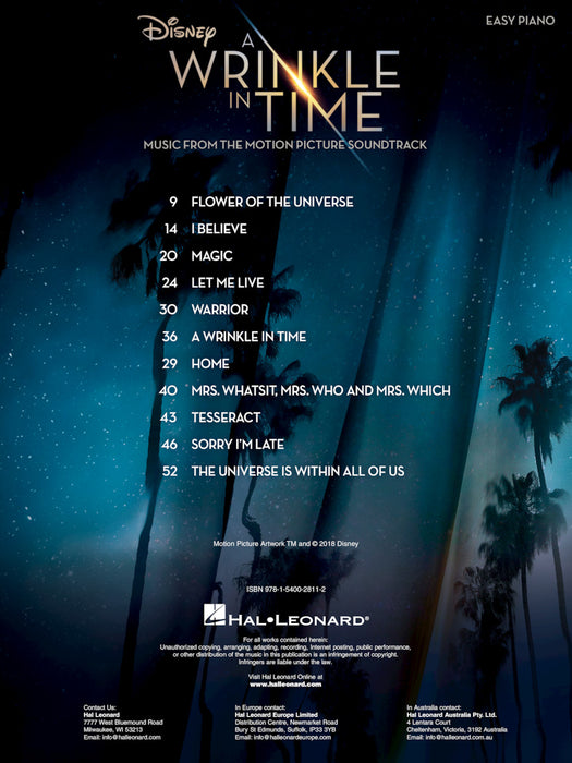 A Wrinkle in Time Music from the Motion Picture Soundtrack | 小雅音樂 Hsiaoya Music