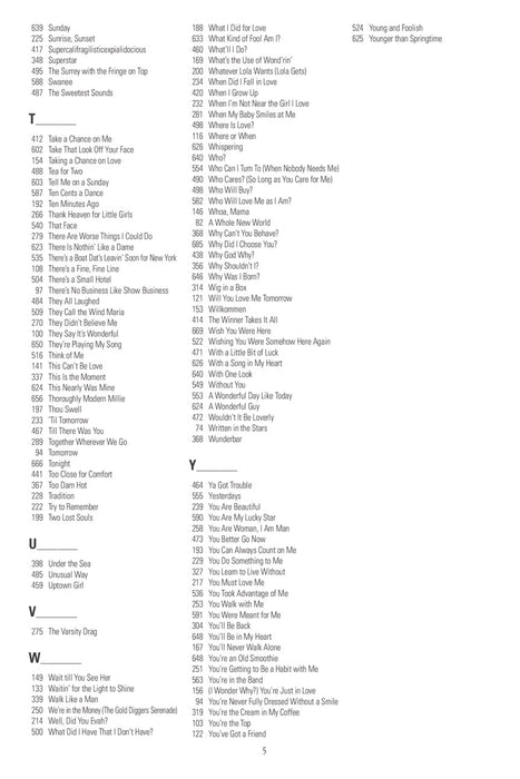 The Real Little New Broadway Fake Book 645 Songs from 285 Shows 百老匯 | 小雅音樂 Hsiaoya Music