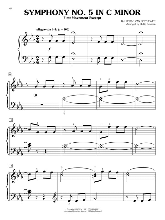 Classical Favorites arr. Phillip Keveren The Phillip Keveren Series Big-Note Piano 古典 音符鋼琴 | 小雅音樂 Hsiaoya Music