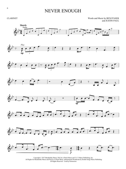 The Greatest Showman Instrumental Play-Along Series for Clarinet 豎笛 | 小雅音樂 Hsiaoya Music