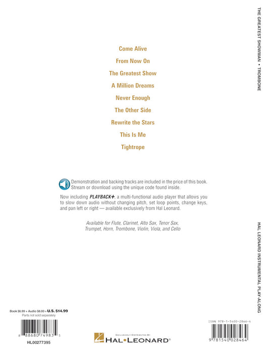 The Greatest Showman Instrumental Play-Along Series for Trombone 長號 | 小雅音樂 Hsiaoya Music