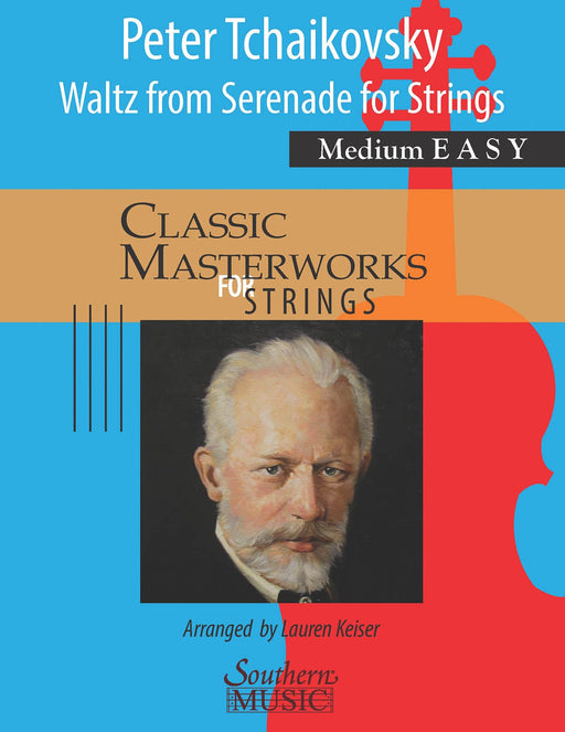 Waltz from Serenade for Strings Score and Parts 柴科夫斯基‧彼得 圓舞曲小夜曲 弦樂器 | 小雅音樂 Hsiaoya Music