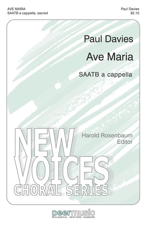 Ave Maria for SAATB Chorus a cappella 聖母頌 合唱 | 小雅音樂 Hsiaoya Music
