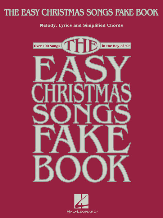 The Easy Christmas Songs Fake Book 100 Songs in the Key of C 費克 | 小雅音樂 Hsiaoya Music