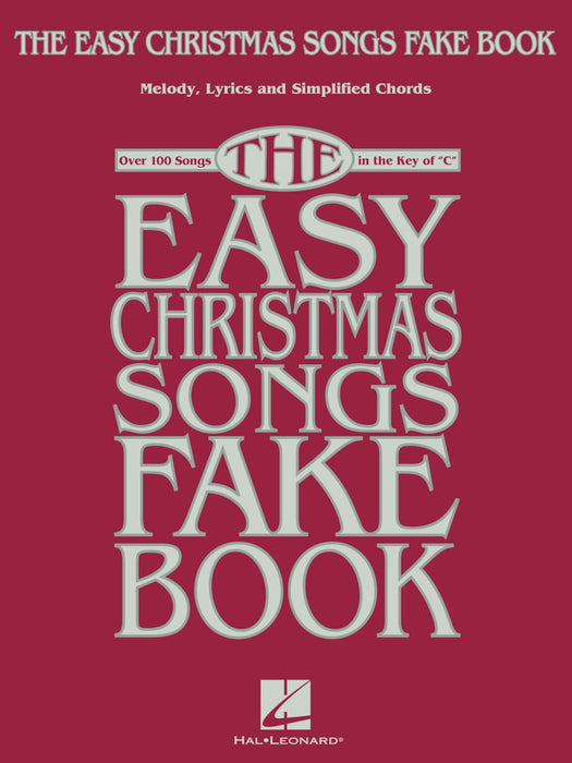 The Easy Christmas Songs Fake Book 100 Songs in the Key of C 費克 | 小雅音樂 Hsiaoya Music