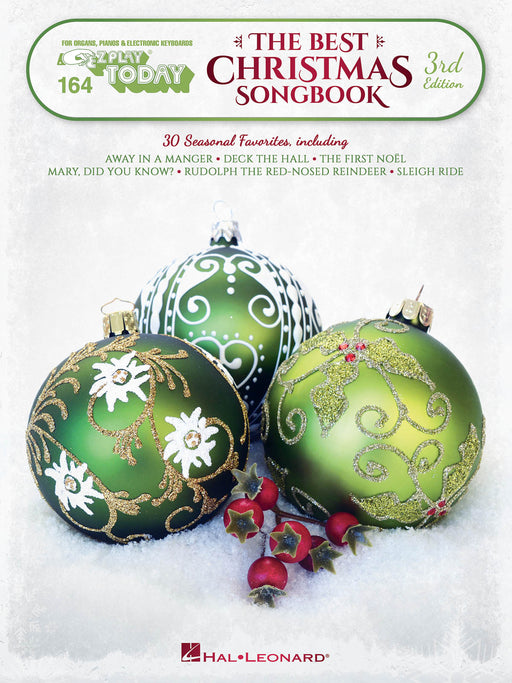 The Best Christmas Songbook - 3rd Edition E-Z Play Today Volume 164 | 小雅音樂 Hsiaoya Music