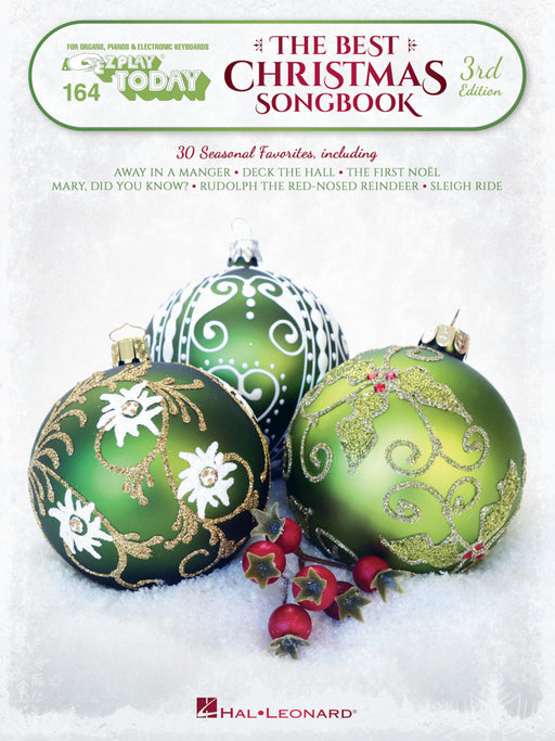 The Best Christmas Songbook - 3rd Edition E-Z Play Today Volume 164 | 小雅音樂 Hsiaoya Music