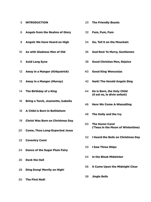 Christmas Carols - Super Easy Songbook 耶誕頌歌 | 小雅音樂 Hsiaoya Music