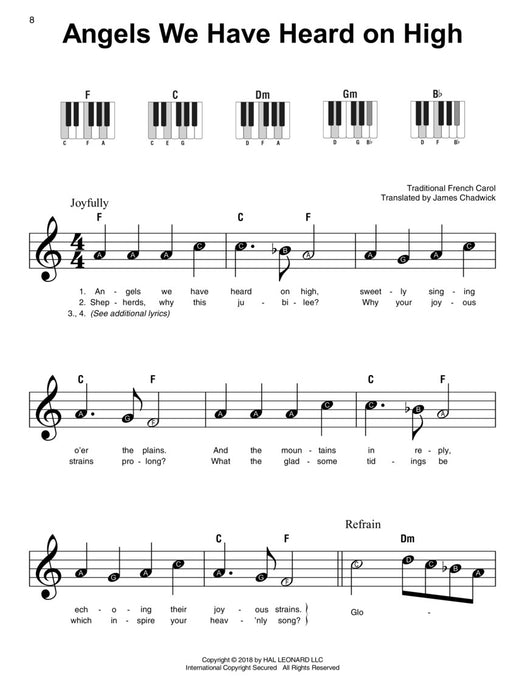 Christmas Carols - Super Easy Songbook 耶誕頌歌 | 小雅音樂 Hsiaoya Music