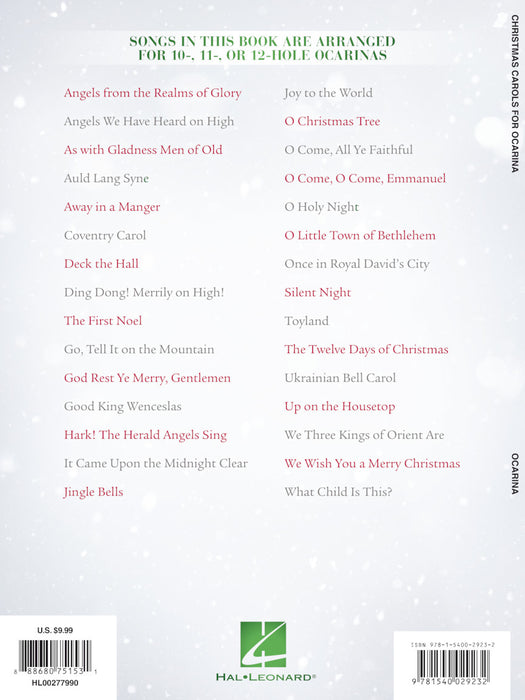 Christmas Carols for Ocarina 耶誕頌歌 | 小雅音樂 Hsiaoya Music