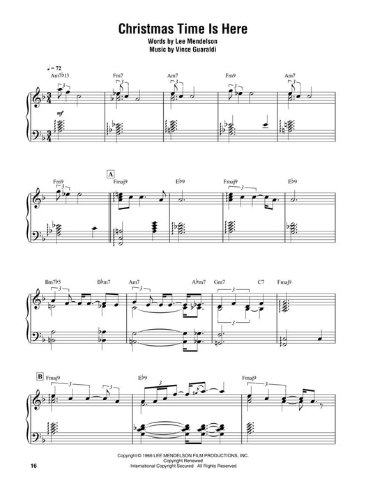 A Charlie Brown Christmas Artist Transcriptions for Piano 鋼琴 | 小雅音樂 Hsiaoya Music