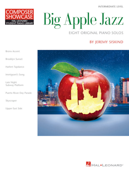 Big Apple Jazz Composer Showcase Hal Leonard Student Piano Library Intermediate Level 作曲家 鋼琴 | 小雅音樂 Hsiaoya Music