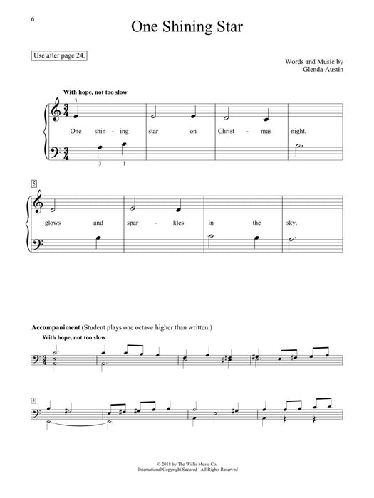 Step by Step Christmas Songbook - Book 1 Early Elementary Level | 小雅音樂 Hsiaoya Music
